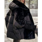 🔥Wintervoorverwarming - enorme kortingen🔥Luxe Dames Oversized Gebreide Puffer Jas – Winter Must-Have met Patchwork Design & Maximum Warmte!