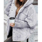 🔥Wintervoorverwarming - enorme kortingen🔥Luxe Dames Oversized Gebreide Puffer Jas – Winter Must-Have met Patchwork Design & Maximum Warmte!