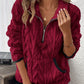 🔥2025 Hot Sale🔥Sweatshirt met halve rits en pluizige zakken