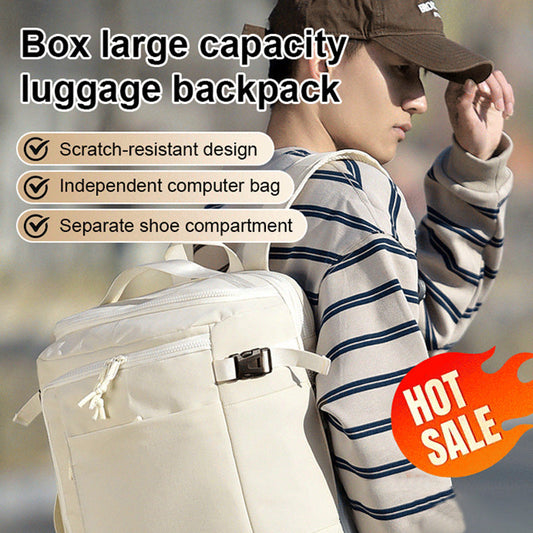 ⏳Tijd-beperkte Special⌛ Box-Style Grote Capaciteit Bagage Rugzak🎒