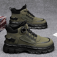 🥾Meest populaire herenschoenen - Retro casual dikke enkellaarsjes voor heren