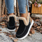 👢 50% KORTING! ❄️ Fleecegevoerde sneeuwlaarzen voor dames - Antislipzool en warme isolatie voor vriesweer 🧊📦