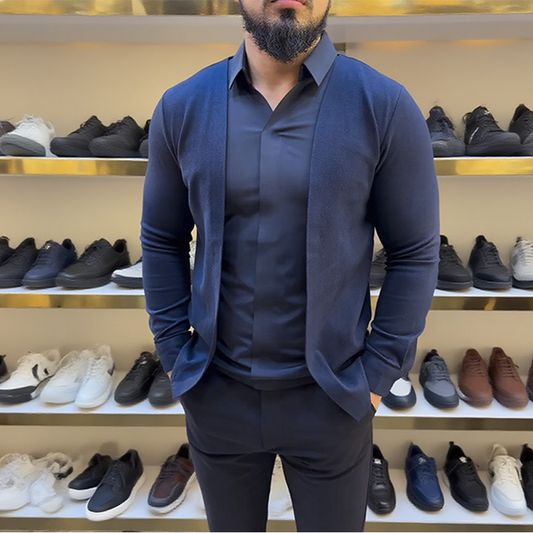 💥Tijdelijk aanbod, zolang de voorraad strekt💥Heren Mock Two-Piece Shirt