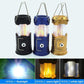 🧰3-in-1-Campinglaterne mit LED-Flamme