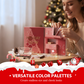 🎄 Kerstuitverkoop: 50% korting ⛄ Make-up adventskalender-cadeauset 💄 — Alles-in-één kit met oogschaduwpalet in 40 kleuren en dagelijkse verrassingen (het perfecte kerstcadeau! 🎁)