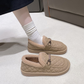 Women's Quilted Plush-Lined Winter Loafers