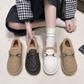 Women's Quilted Plush-Lined Winter Loafers