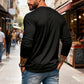 ⚡Black Friday Flash Deal! Heren Slim Fit Henley T-shirt met lange mouwen 🔥Direct 50% korting, King of Cost Performance!