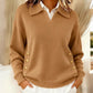 ✨2025 Hot Sale✨Effen V-Neck Knitted Sweater for Women – Soft, Cozy & Elegant Fit