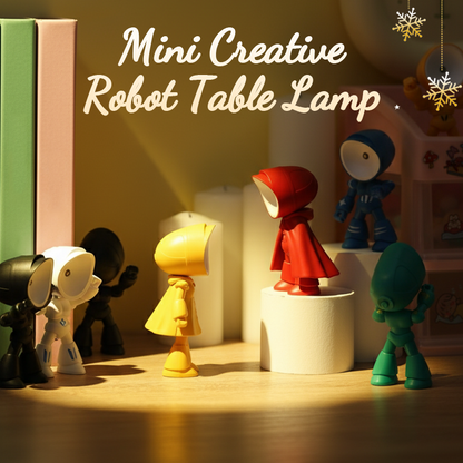 🤖⚡SUPERAANBIEDING 50% KORTING!🔥👾 Mini creatieve robot tafellamp