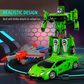⏳ Tijdelijke aanbieding - 50% KORTING ⏰ Collision Transform Toy Car for Kids – Auto Robot, Realistic Design & Battery-Free Fun 🚗🤖