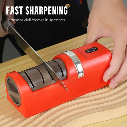 ⏳Limited-time 50% off⏰Automatic Kitchen Knife Sharpener🔪✨🔪Automatische messenslijper voor in de keuken – Razendsnel, veilig en superscherp!✨