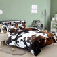 🐮 50% KORTING! 🛏️ Dekbedovertrek met koeienprint – Zacht en lichtgewicht, leuk ontwerp, complete set ✨