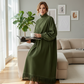 🚚 Gratis verzending + 50% korting! 🔥👗 Minimalistische casual jurk voor dames van imitatie suède: zacht en comfortabel, met een elegante uitstraling ✨💃