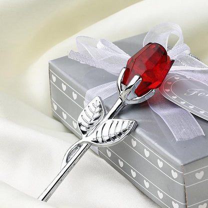 💖Eternal Love Metal Crystal Rose Tijdloos cadeau voor Valentijnsdag, Moederdag, verjaardagen en jubilea Waterbestendig en duurzaam Kristalontwerp Gepersonaliseerde cadeaudecoratie Bruiloft