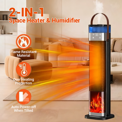 🔥2026 Hot Sale 50% Korting🔥2-in-1 ruimteverwarmer en luchtbevochtiger