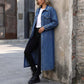 ⏰👖【Lang spijkerjasje】— Geknoopt voor een verfijnde look, open voor een stoere uitstraling — één kledingstuk voor de perfecte lente- en herfststijl!🤠💙✨