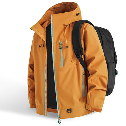 🥳¡OFERTA TOP 2026!🥳💞 ¡Más de 50K vendidos! 🚶‍♀️ 🌧️  Chaqueta impermeable ligera – Muévete con libertad y mantente seca. Sin capas voluminosas, solo protección cómoda. Bolsillos prácticos y capucha ajustable.  Perfecta para caminatas diarias. 🌿🧥