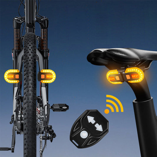 🚴  🔦 Draadloos fietsachterlicht met afstandsbediening – automatische remsensor, meer dan 30 lichtstanden en USB-oplaadbaar ⚡