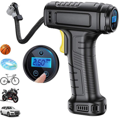 🔥HETE AANBIEDING 50% KORTING🔥Draagbare draadloze luchtcompressor met digitaal display