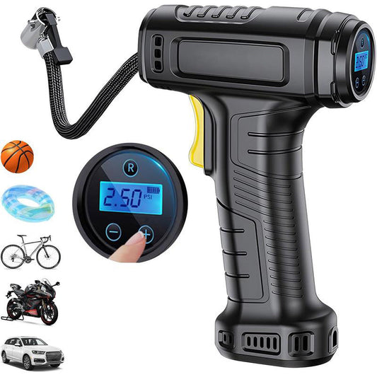 🔥HETE AANBIEDING 50% KORTING🔥Draagbare draadloze luchtcompressor met digitaal display