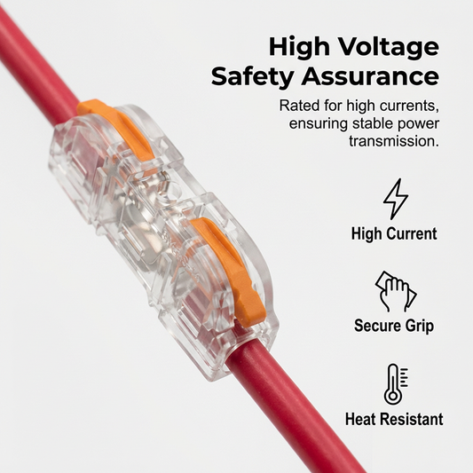 🔌 50% KORTING – Soldeervrije Draadklemmen | Snel, Betrouwbaar & Eenvoudig te Installeren