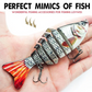 🎣 50% KORTING! 🐟 Multi-gesegmenteerd bionisch zwemmend kunstaas