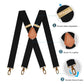 📢📢50% KORTING!! ⏰ Heren X-Back bretels met haakclips
