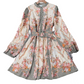 🔥Grote Korting 50%! Vintage Bloemen Jurk✨ Ademend Comfort + Slimmende Taille, Retro en Liefdadig～