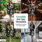 ⏰🔥TIJDELIJK 50% KORTING! 🌸 Elegante chiffonjurk met bloemenprint voor dames – Soepelvallend, lichtgewicht en perfect voor elke gelegenheid ✨💃
