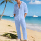 🔥2026 Hot Sale 50% Korting🔥Ademende strandoutfit van linnen voor heren
