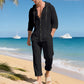 🔥2026 Hot Sale 50% Korting🔥Ademende strandoutfit van linnen voor heren