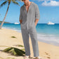 🔥2026 Hot Sale 50% Korting🔥Ademende strandoutfit van linnen voor heren