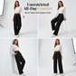 🔥HETE UITVERKOOP 50% KORTING🔥Damesbroek met hoge taille en wijde pijpen