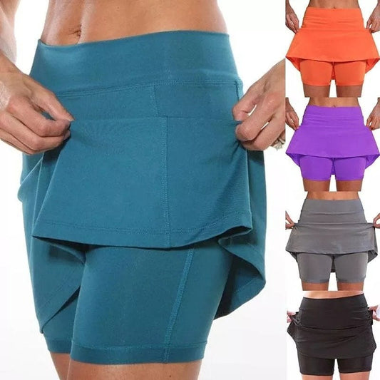 🌟 ¡50% DE DESCUENTO! 🎁 Falda pantalón activa antirozaduras – súper suave y cómoda | Libertad de movimiento sin incomodidades