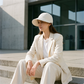 ⏳¡ÚLTIMO DÍA DE OFERTA!!🎁✨Sombrero solar elegante plegable para mujer UPF 50+ – Sombrero cubo de algodón de ala ancha con solapa protectora para cuello y correa regulable 🌞🇬🇧 | Compacto, transpirable e ideal para playa