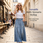 👗 Falda vaquera larga casual para mujer – estilo relajado y versátil | Cómoda, favorecedora y fácil de combinar | ¡Envío gratis a todo Chile!