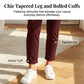 👖 Pantalones casuales con cordón y corte cónico para mujer – estilo relajado, ajuste perfecto y máxima comodidad | Ideales para el día a día