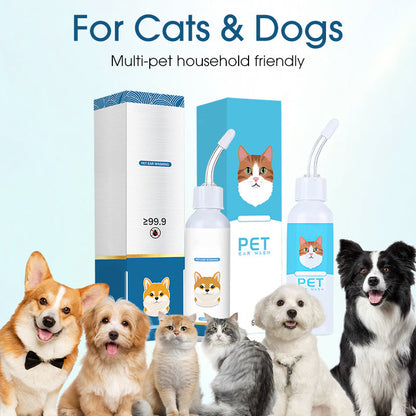 🐕🎁 ¡Novedad con 50% DE DESCUENTO!🔥 Limpiador de oídos anti picazón para perros y gatos