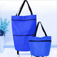 🛒🔥 50% OFF POR TIEMPO LIMITADO | Carro de Compra Plegable 2 en 1 ✨ Bolsa de 30L con Ruedas Ocultas, Ligera y Fácil de Transportar