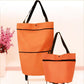 🛒🔥 50% OFF POR TIEMPO LIMITADO | Carro de Compra Plegable 2 en 1 ✨ Bolsa de 30L con Ruedas Ocultas, Ligera y Fácil de Transportar