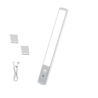 💡 Barra de luz LED magnética con sensor de movimiento e indicador de batería | Iluminación inteligente, fácil instalación y máxima practicidad
