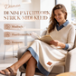 👗 Vestido midi de punto patchwork con acabado vaquero para mujer – la combinación perfecta de mezclilla y punto | Cómodo, versátil y perfecto para el día a día