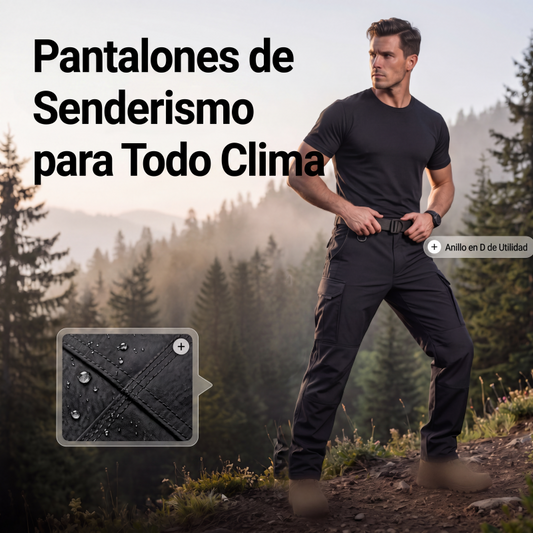 🏔️ Pantalones de senderismo para hombre – cálidos y con múltiples bolsillos para exteriores | Comodidad, funcionalidad y resistencia en cada aventura | ¡Envío gratis a todo Chile!