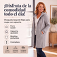 🔥✨ Sudadera con capucha y cremallera de forro polar para mujer – calidez, suavidad y estilo casual | La chaqueta que querrás llevar todos los días
