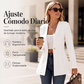 ⏰🔥 ¡OFERTA 50% OFF! 🧥✨ Blazer de Mujer con Cuello en V y Un Solo Botón – Elegante, Cómodo y Perfecto para Oficina o Salidas