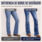 👖 Jeans acampanados desgastados de talle alto para mujer – estilo retro renovado, silueta favorecedora y comodidad todo el día | El vaquero que alarga tus piernas al instante | ¡Envío gratis a todo Chile!