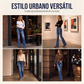 👖 Jeans acampanados desgastados de talle alto para mujer – estilo retro renovado, silueta favorecedora y comodidad todo el día | El vaquero que alarga tus piernas al instante | ¡Envío gratis a todo Chile!