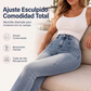 Jeans ajustados de talle alto para mujer, efecto reductor