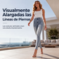 Jeans ajustados de talle alto para mujer, efecto reductor